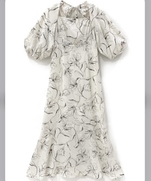 GRL | マルチWay花柄ボレロXキャミマーメイドワンピースセットアップ[tu418] 色:アイボリー ¥1,999（税込）(ワンピース)