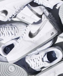 ナイキ エアフォース1 ロー カラー オブ ザ マンス "シルバー スウッシュ" | スニーカー