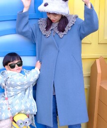 IENA | ノーカラーコート
