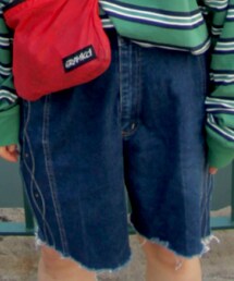 古着デニムを自分で切った | パンツ