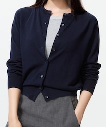 UNIQLO | メリノクルーネックカーディガン(カーディガン/ボレロ)