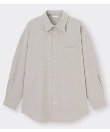 GU | ブラッシュドオーバーサイズシャツ　￥2,990  Lサイズ(シャツ/ブラウス)