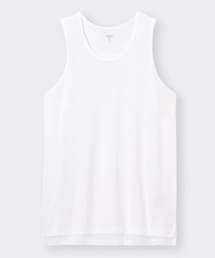 GU | ドライポンチロングタンクトップ　￥1,490  Lサイズ(タンクトップ)