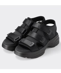 GU | ボリュームソールスポーツサンダル ¥2,990 XLサイズ(サンダル)