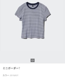 UNIQLO | color:69 NAVY　size:XS(Tシャツ/カットソー)
