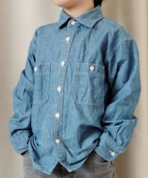 UNIQLO | size:130　color:66BLUE(シャツ/ブラウス)
