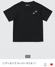 UNIQLO | size:130  color:09BLACK(Tシャツ/カットソー)