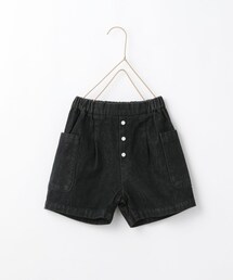 LOWRYS FARM | デニムマエボタンショートパンツ　262370(デニムパンツ)