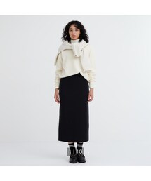 UNIQLO | ドライスウェットナローマキシスカート(スカート)