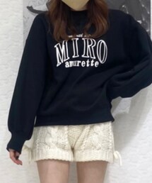 MIRO AMURETTE | スウェット