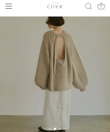 ありす｜NOTRE emorのニット/セーターを使ったコーディネート - WEAR