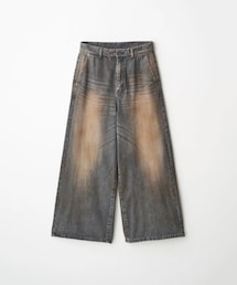 Juha | RUST BAGGY DENIM PANTS(パンツ)