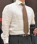 オーダーメイドリネンシャツ(Herdmans)の「トップス(シャツ/ブラウス)」