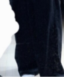 cussil | TRストレッチルーズシルエットセンタープレスハイウエストスラックスパンツ(スラックス)