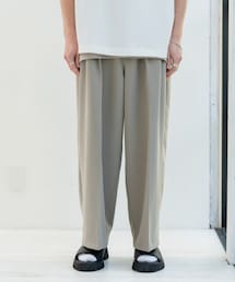 CASPER JOHN | Heavy TR Tapered Wide Slacks/ヘビーTRテーパードワイドスラックス(スラックス)