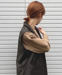 crie conforto | シャツワンピース