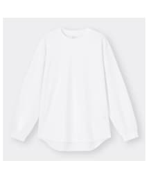 GU | ドライラウンドヘムビッグT(L)(Tシャツ/カットソー)