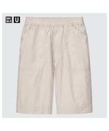 UNIQLO | ワイドフィットイージーショーツ(M)(その他パンツ)