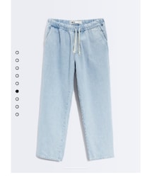 ZARA | デニムジョガーパンツ(Mサイズ)(デニムパンツ)