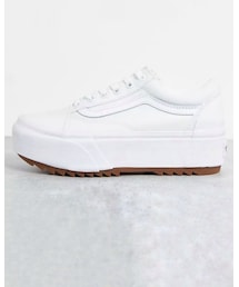 VANS |  UA Old Skool Stacked Canvas (UK8.5)(スニーカー)