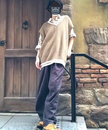 おそらくユニクロ | 夏場にはちとアチィですが、冷房の効いた室内で大活躍(ニット/セーター)