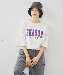 SM2 | プリントアソートBIGシルエットTシャツ(2201547-23-33)(Tシャツ/カットソー)