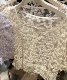 abc une face | PARKで買った小花柄シースルートップス(トップス)