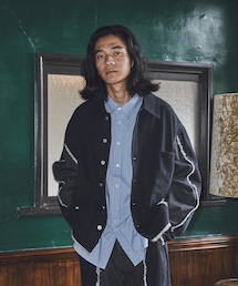 ジディール　GIDEAL デニム　セットアップ がー｜GIDEAL.のデニムジャケットを使ったコーディネート - WEAR