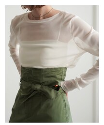 planet 3rd | シアークルーネックプルオーバー White(Tシャツ/カットソー)