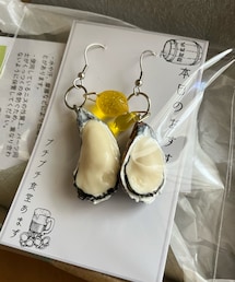 プチプチ食堂あまず | ピアス（両耳用）