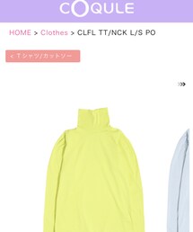 COQULE | COQULEオンライ(Tシャツ/カットソー)