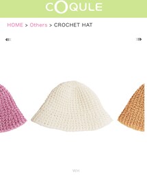 COQULE | COQULEオンライン(ハット)