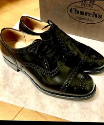 Church's | Church’s チャーチ RODD 黒 レザードレスシューズ  パンチドキャップトゥ (ドレスシューズ)
