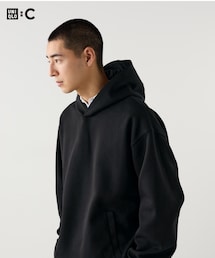 ユニクロC | ユニクロC スウェットオーバーサイズプルパーカ(パーカー)