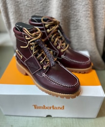 Timberland | andrelMhoffwann × Timberland 7 Eye Classic Lug "Burgundy"(ブーツ)