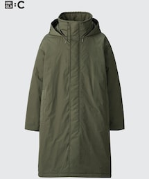 ユニクロC | ユニクロC フーデッドコート(モッズコート)
