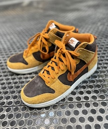 NIKE | äžå€æªäœ¿çšåãNIKE DUNK HIGH PRM "DARK CURRY"(ã¹ããŒã«ãŒ)