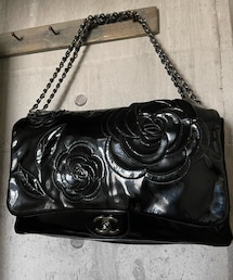 CHANEL | 2010 パテントレザー×ツイード ×ラムスキン(バッグ)