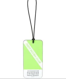 Maison Margiela | チャーム　レザー　ネームタグ　スーツケース　¥27500(チャーム)