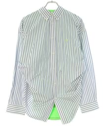 BALENCIAGA | 18SS ドレープ  ストライプシャツ(シャツ/ブラウス)
