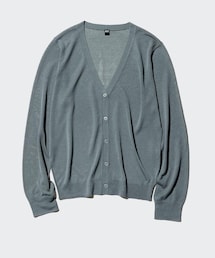 UNIQLO | ライトVネックカーディガン M(カーディガン/ボレロ)