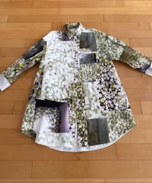 MM6 Maison Margiela | 2016Sss 花柄コットンオーバーサイズスプリングコート(ジャケット/アウター)