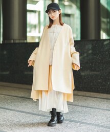 UNIQLO | ダブルフェイスラップコート(ジャケット/アウター)