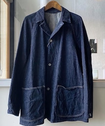COMOLI | Comoli denim work jacket navy(デニムジャケット)