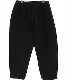 COMOLI | Comoli silk nep drawstring pants(チノパンツ)