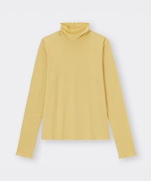 GU | ソフトリブタートルネックT ［長袖］［ややスリム］(Tシャツ/カットソー)