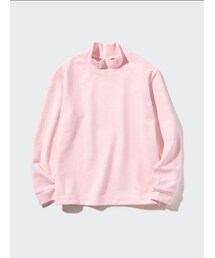 UNIQLO | ソフトフリースハイネックTシャツ（長袖）(Tシャツ/カットソー)