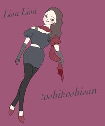 さりちゃんthanks💕 | JOJOリサリサの仮装のやつをイラスト化してもらい感激しきり😆(その他)