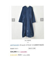 Antgauge | シャツワンピース