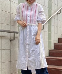 AS KNOW AS de base | シャツワンピース